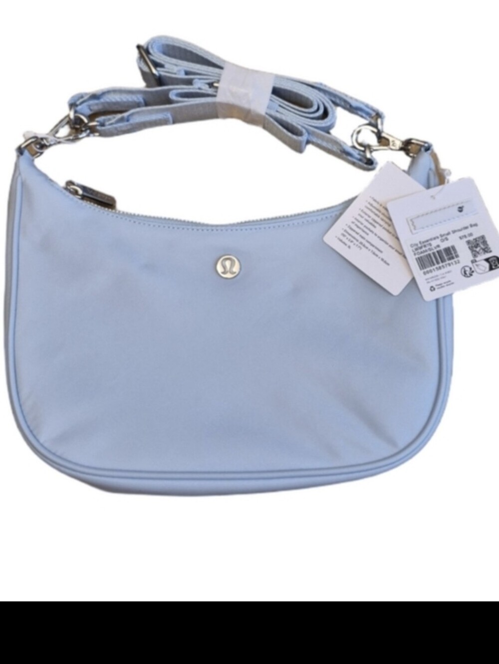 Lululemon SET Foam Cloud Blue Crossbody Bag & Wristlet With Pouch & Wallet - Picture 8 of 12